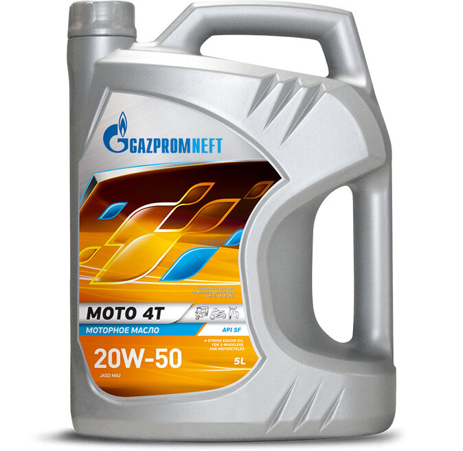 Gazpromneft Moto 4T 20W-50 кан.5л (4 431 г) ГПн