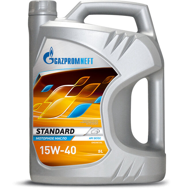 Gazpromneft Standard 15W-40 кан.5л (4 400 г) ЯНОС ГПн