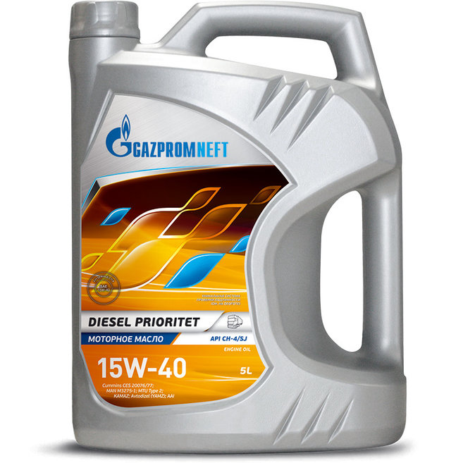 Gazpromneft Diesel Prioritet 15W-40 кан.5л (4 418 г) ГПн