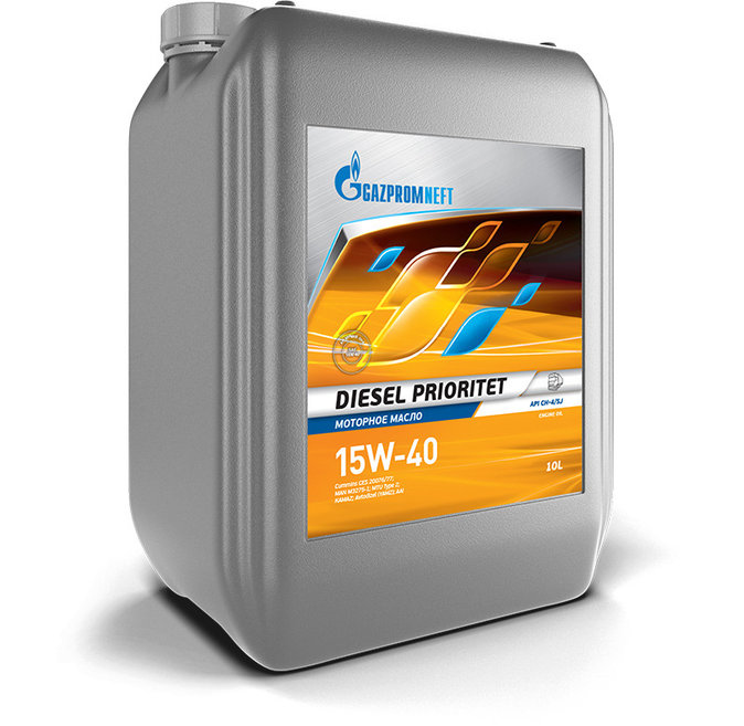 Gazpromneft Diesel Prioritet 15W-40 кан.10л (9 230 г) ГПн