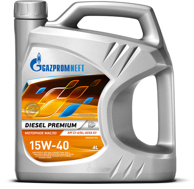 Gazpromneft Diesel Premium 15W-40 кан.4л (3 534 г) ГПн