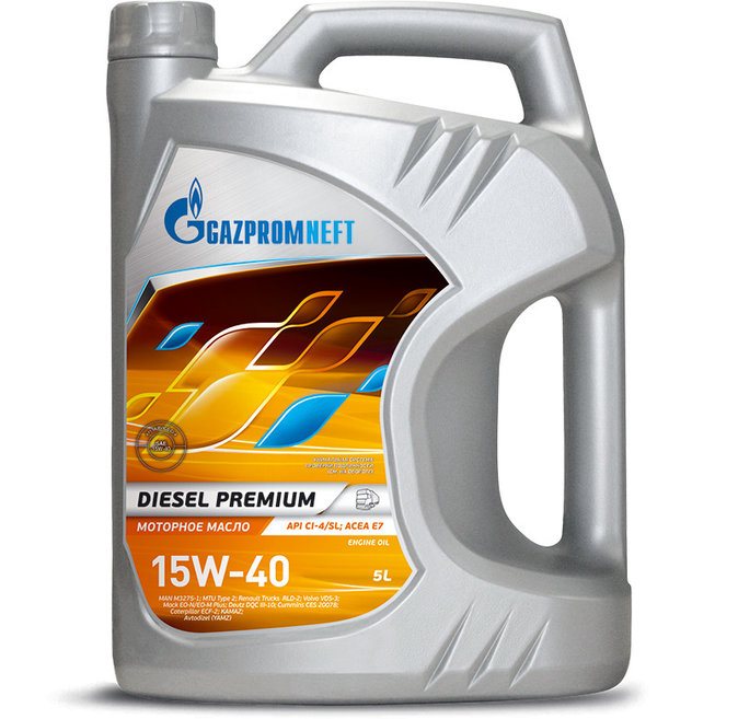 Gazpromneft Diesel Premium 15W-40 кан.5л (4 417 г) ЯНОС ГПн