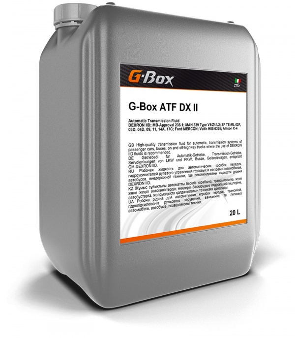 G-Box ATF DX II кан.20л (17 700 г) #