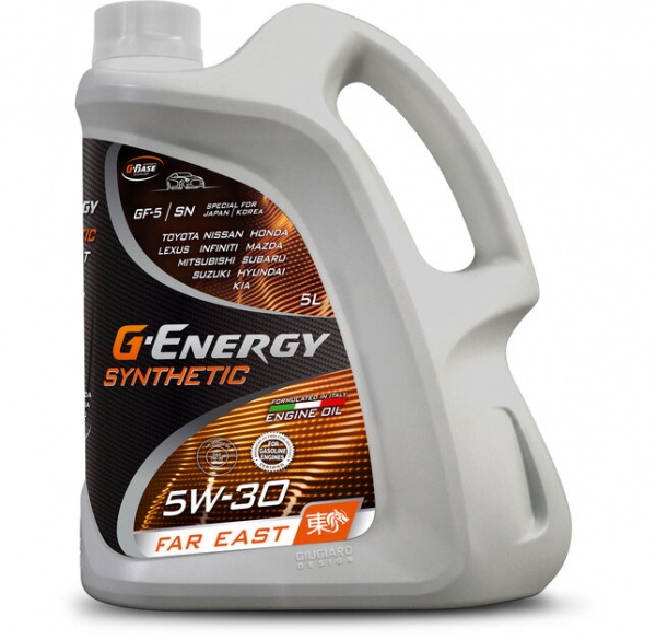 G-Energy Synthetic Far East 5W-30 кан.20л (17,340 кг) #