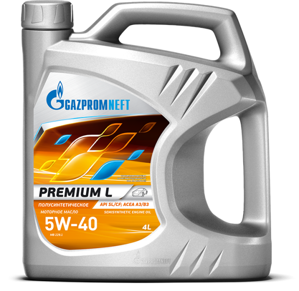 Gazpromneft Premium L 5W-40 б.50л ( 40,73 кг) ГПн